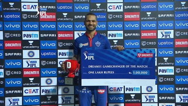 M02: CSK vs DC – Dream11 GameChanger of the Match – Shikhar Dhawan
