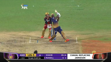 M10: RCB vs KKR   – Andre Russell Six