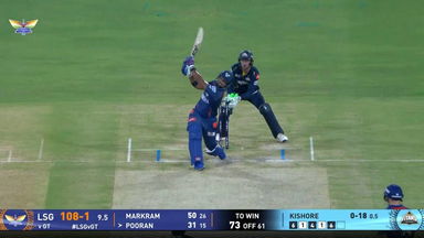IPL 2025 M26: LSG vs GT - Nicholas Pooran Six