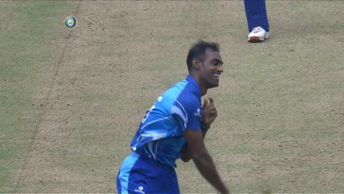 Abhimanyu Mithun's Impressive 5-Wicket Haul