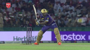 M02: PK vs KKR  – Andre Russell  Six