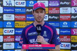 IPL 2026 M64: RR vs LSG - Adam Milne Interview