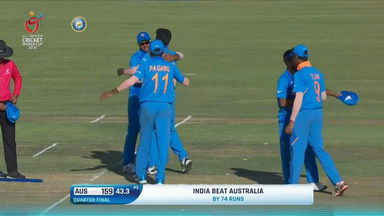 India beat Australia to enter U19 WC semis