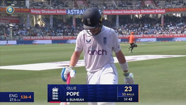 IND vs ENG 2024, 2ND Test: Ollie Pope Wicket