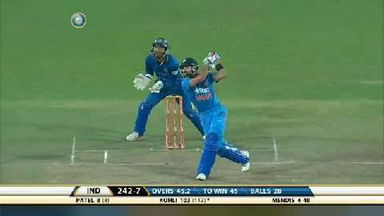 5TH ODI: IND vs SL – Virat Kohli Six