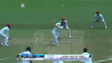 IND vs AFG 2018, 1st Test  Day 2: Ravindra Jadeja Six