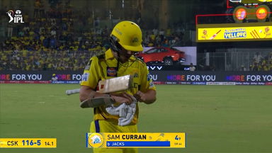 IPL 2025 M03: CSK vs MI - Sam Curran Wicket