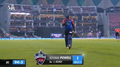 M03: LSG vs DC – Rovman Powell Wicket