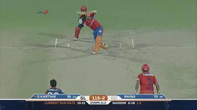 M42: DD vs GL – Dinesh Karthik Six