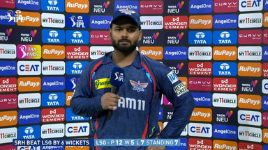 IPL 2025 M61: LSG vs SRH - Rishabh Pant Interview