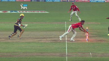 M32: KKR vs KXIP – Gautam Gambhir Wicket