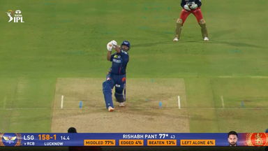 IPL 2025 M70: LSG vs RCB - Rishabh Pant Six