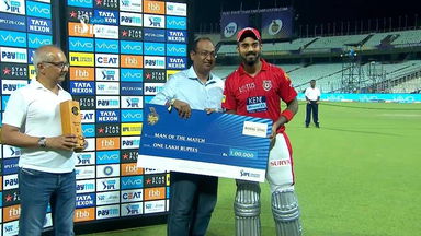 M18: KKR vs KXIP – Man of the Match –  KL Rahul