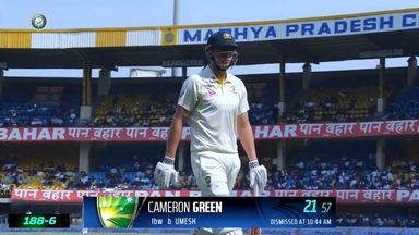 IND vs  AUS 2023, 3RD Test: Cameron Green  Wicket