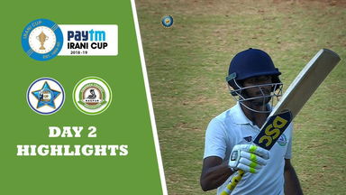 Irani Cup 2018-19: ROI vs Vidarbha - Day 2 Highlights