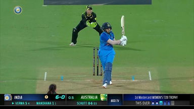IND-W vs AUS-W 2022, 1ST T20I: Shafali Verma Six