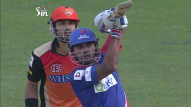 M12: SRH vs DD –  Murali Vijay Wicket