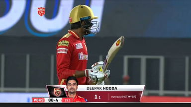 M29: PBKS vs DC – Deepak Hooda Wicket