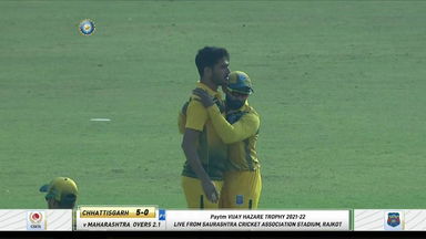 Mukesh Choudhary's 4/67 against Chhattisgarh