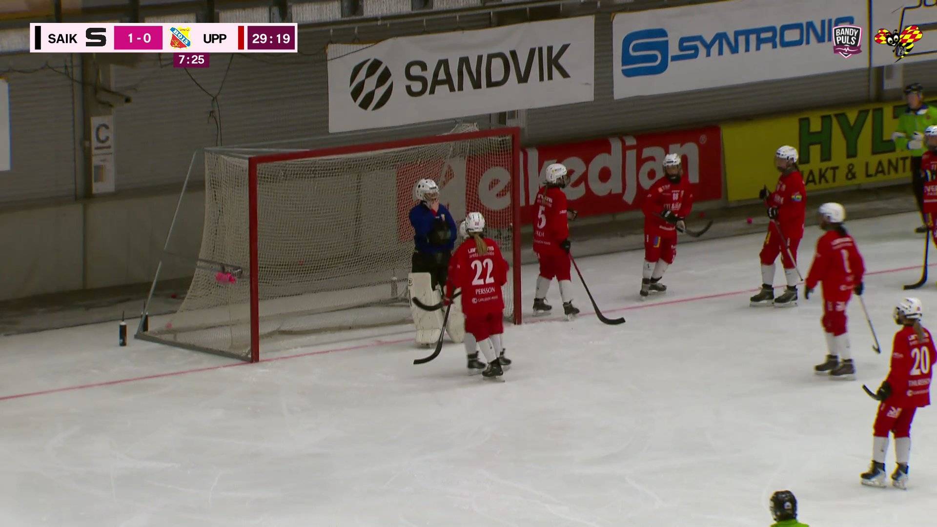 Highlights: Sandvikens AIK - Uppsala BOIS
