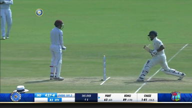 Hit once, hit twice? Pant’s quick thinking act