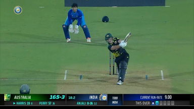 IND-W vs AUS-W 2022, 4TH T20I: Grace Harris  Six