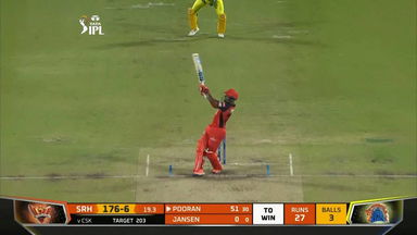 M46: SRH vs CSK – Nicholas Pooran Six