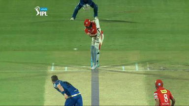 M43: MI vs KXIP – Hashim Amla Wicket