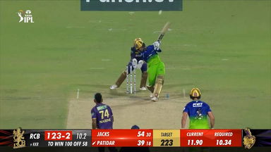 M36: KKR vs RCB – Rajat Patidar Six