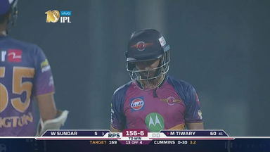 Manoj Tiwary's 60 off 45 keeps RPS hopes alive