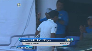 IND vs ENG 2016 - 2nd Test, day 2 : Jayant Yadav Wicket