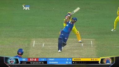 M50: DC vs CSK – Rishabh Pant Six