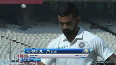 IND vs SL 2017, 1st Test Day 5: KL Rahul Wicket