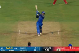 IPL 2026 M24: MI vs PBKS - Quinton De Kock Six