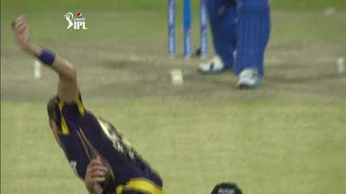 M1: MI vs KKR – Rohit Sharma Wicket