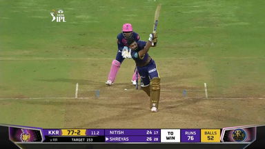 M47: KKR vs RR – Shreyas Iyer Six