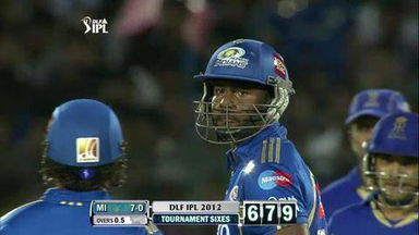 Match 72 RR vs MI – Smith's 1st Six