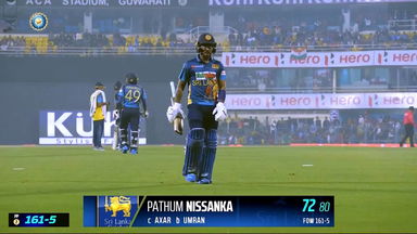 IND vs SL 2023, 1ST ODI: Pathum Nissanka  Wicket