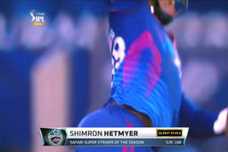 IPL 2021: Safari Super Striker of the Season – Shimron Hetmyer
