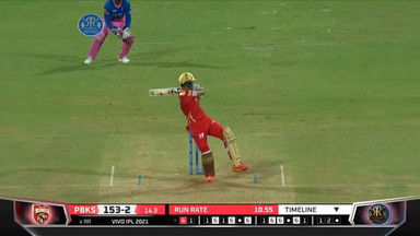 M04: RR vs PBKS – KL Rahul Six