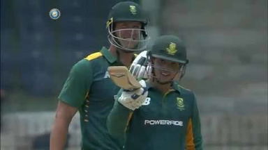 India 'A' vs SA 'A' - 3rd ODI: Quinton De Kock - 108 (124)