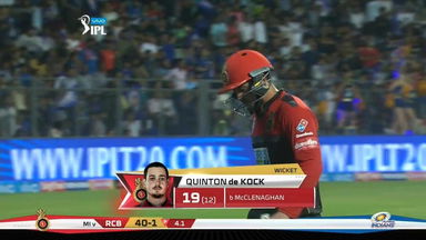 M14: MI vs RCB – Quinton de Kock Wicket