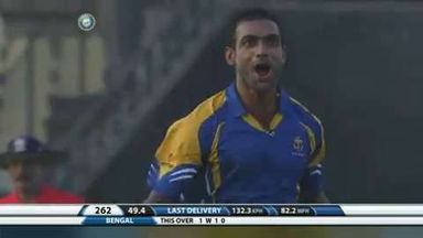 Vijay Hazare 2014-15: SF - Bengal vs Karnataka - A Mithun - 3/40