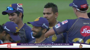 Last over: Narine keeps it calm