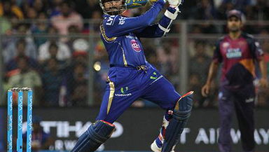 M1: MI vs RPS –  Harbhajan Singh 45*