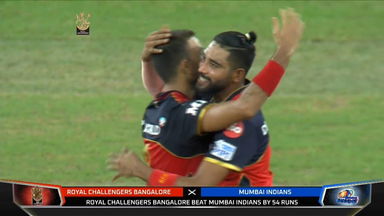 M39: RCB vs MI – Adam Milne Wicket