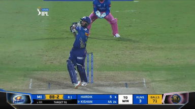 M51: RR vs MI – Ishan Kishan Six