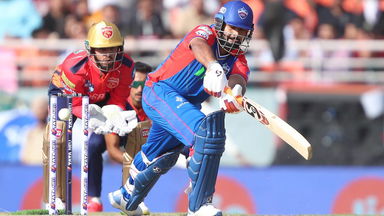 Off the mark! Rishabh Pant's first run on his comeback to competitive cricket