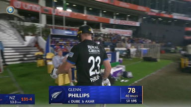 IND vs NZ 2026, 1st T20I: Glenn Phillips Wicket