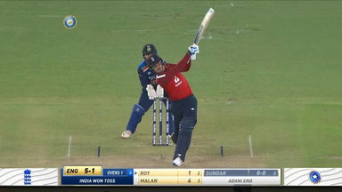 IND vs ENG 2021, 2nd T20I : Jason Roy Six